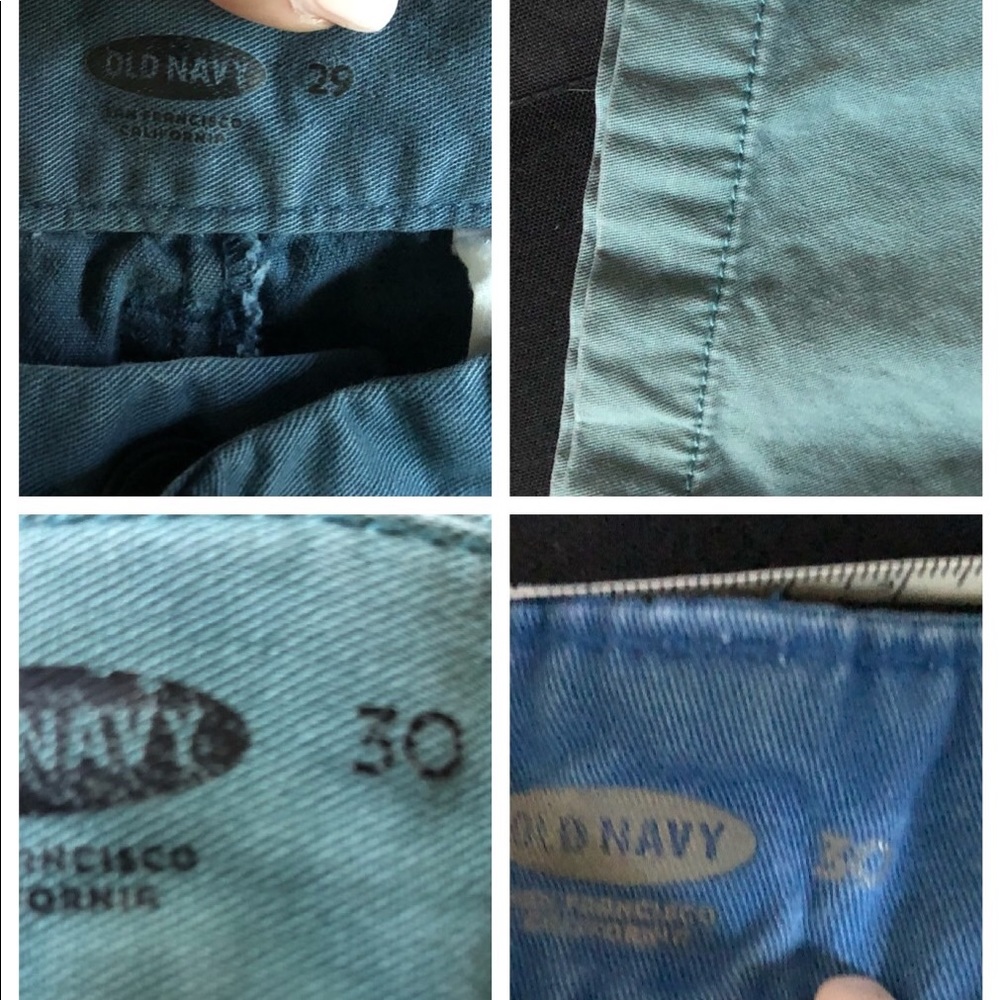 OLD NAVY shorts 3/$20 Teal, ocean blue, blue